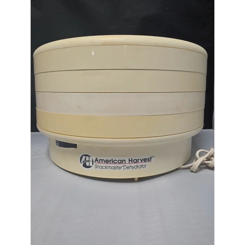 American Harvest FD50/30 Food Dehydrator 550W Beige/White Temp Control 4 Trays